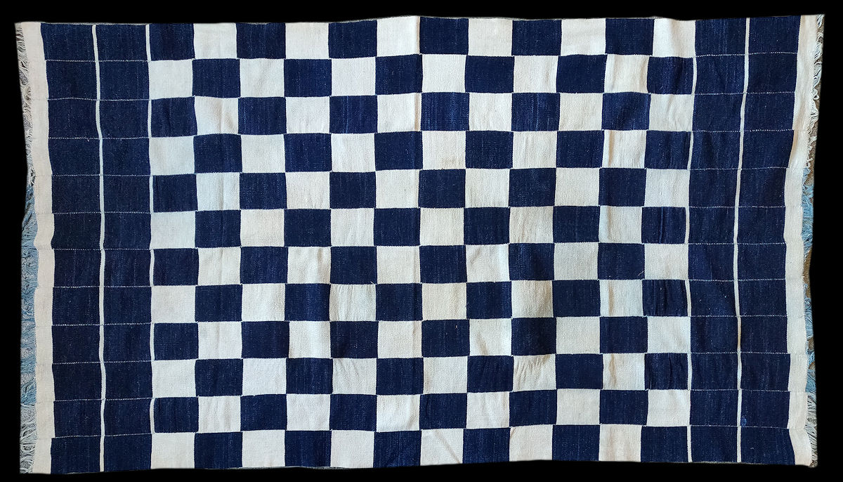 Fulani Checkerboard - Adire African Textiles